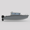 Bladecraft 8.4 メートルアルミボート釣りスポーツパトロール用