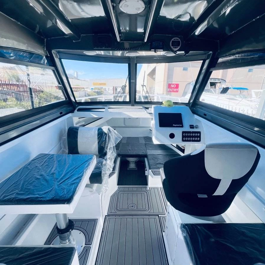 9m Easycraft Aluminium Plate Cabin Fishing Boat