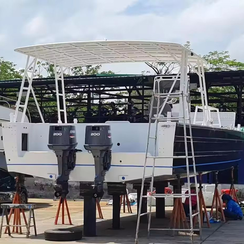 11m Aluminum Cargo Work Passenger Transport Landing Craft Boat For Sale