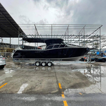 11m Luxury Yacht Cabin Cruiser Pleasure Boat For Family Recreation Aluminum Fishing Boat