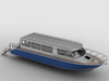 11.6m អាលុយមីញ៉ូម Alloy Passenger Boat នាវាដឹកអ្នកដំណើរ