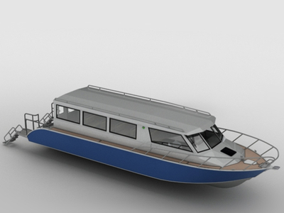 11.6m Aluminum Alloy Passenger Boat Passenger Ship