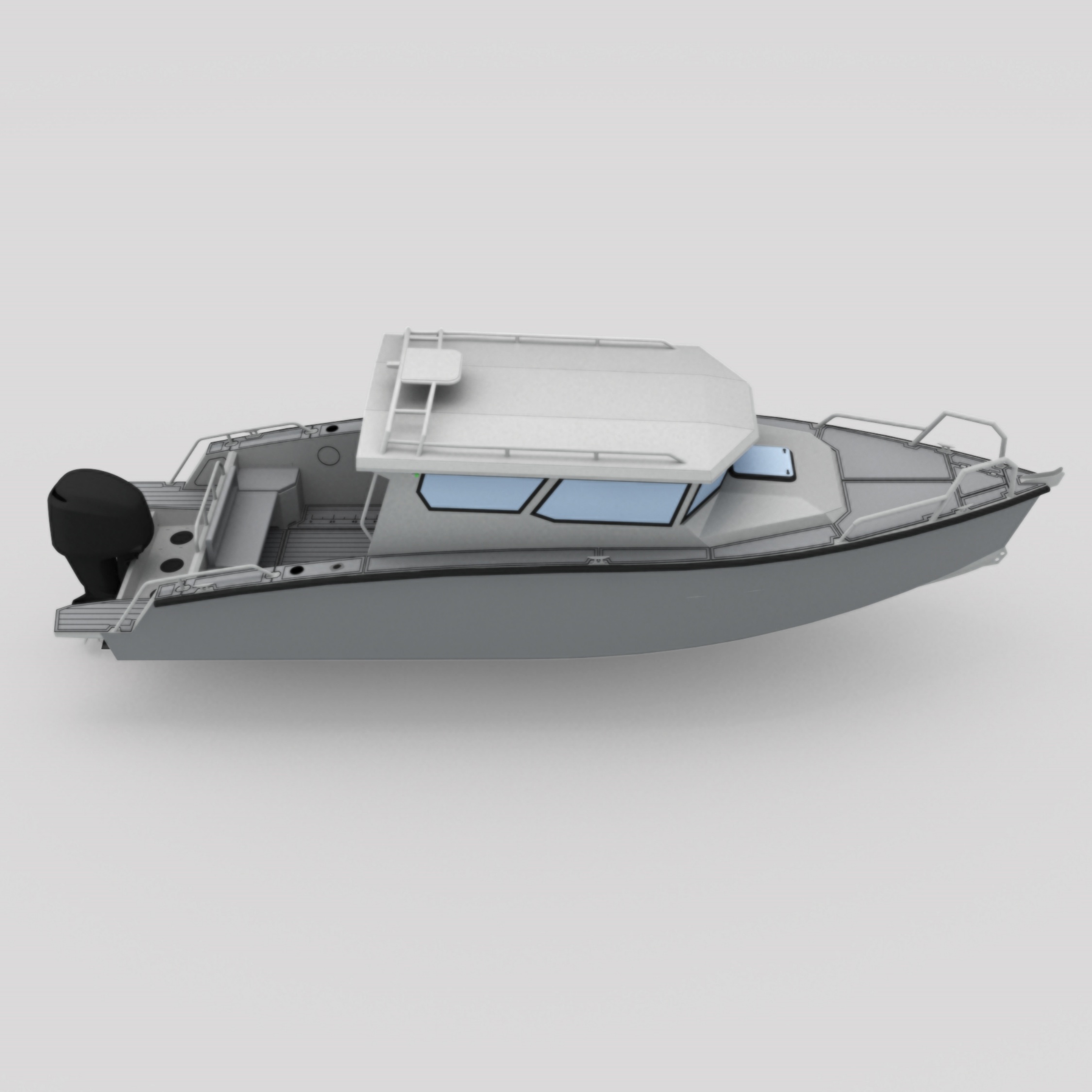 Bladecraft 8.4m Aluminum Boat For Fishing Sports Patrols