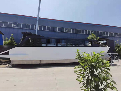 15m Aluminum Commercial Passenger Ship With Outboard Engine