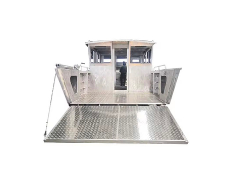 9m Aluminum Barge Landing Craft Work Boat for Car Transport