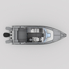 Bladecraft 8.4 メートルアルミボート釣りスポーツパトロール用
