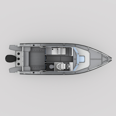 Bladecraft 8.4m Aluminum Boat For Fishing Sports Patrols