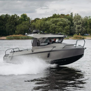 Bladecraft 6,2 m aluminijski sportski ribolovni čamac s kabinom