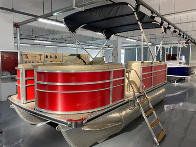 6.4M Pontoon Boat