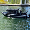25ft 7.5m Luxury Yacht Cabin Cruisers ទូកនេសាទអាលុយមីញ៉ូម