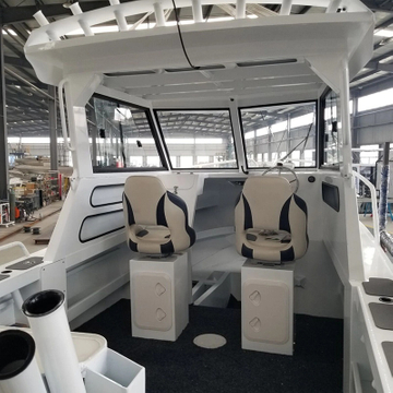 Bateau de pêche à grande vitesse en aluminium de cabine de Cuddy de 6.25m à vendre