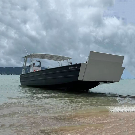 11m Aluminum Cargo Work Passenger Transport Landing Craft Boat For Sale