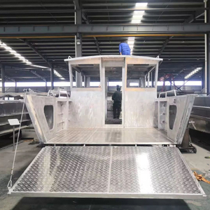 9m Aluminum Barge Landing Craft Work Boat for Car Transport