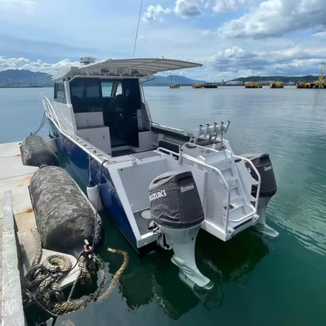 8.8m Aluminum Luxury Yacht Catamaran Sail Ferry Fishing Boat Passenger Boat