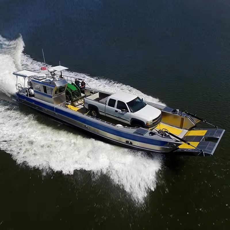 Landing Craft Barge vs Work Barge Comparison