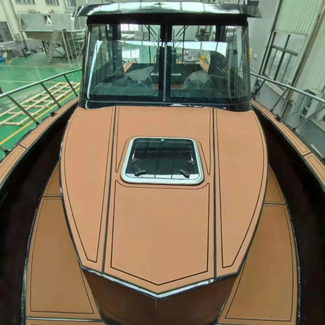 11m Luxury Yacht Cabin Cruiser Pleasure Boat For Family Recreation Aluminum Fishing Boat