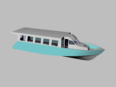 15m Aluminium Catamaran Passenger Boat Fishing Vessel