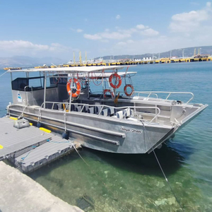 Barco de barco de carga de pasajeros de aluminio de 10 metros de aluminio barco