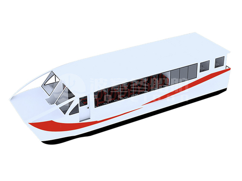 15m Aluminum Commercial Passenger Ship With Outboard Engine