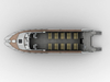 Пасажирський катер із алюмінієвого сплаву довжиною 11,6 м. Пасажирський корабель