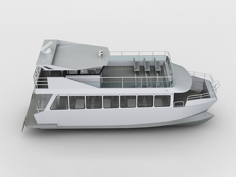15M Catamaran hull passenger boat (4)