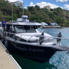 36ft 11m Whānau Whakamahi Pokapū Cabin Luxury Yacht Outboard Motor Aluminium Poti Hī ika