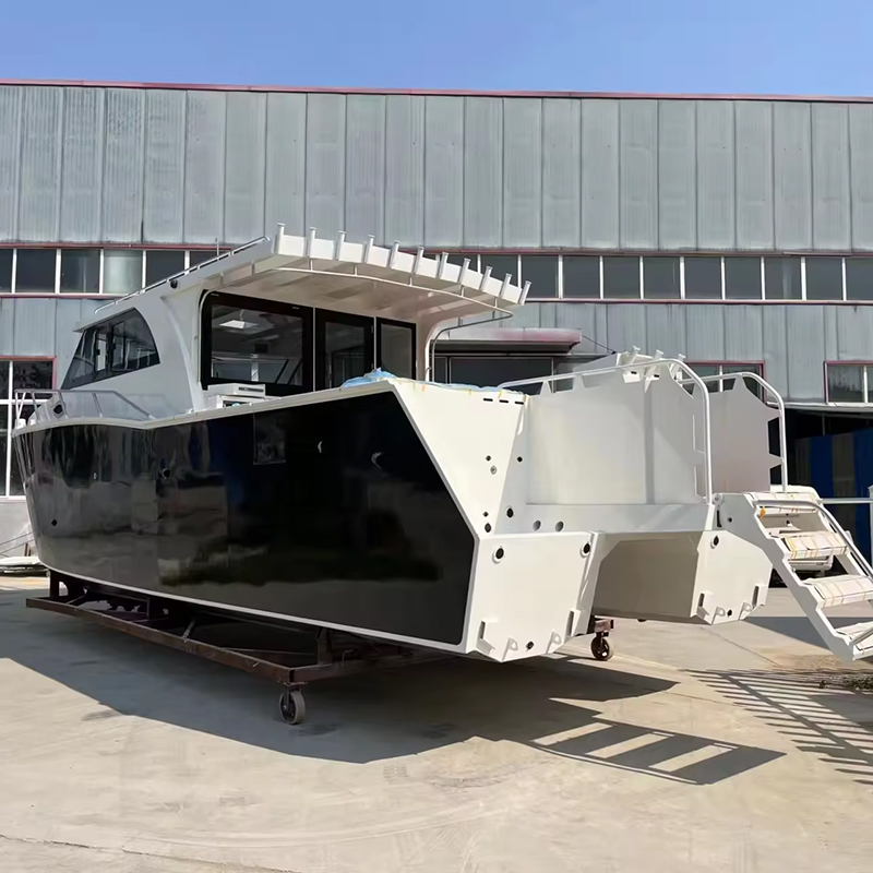 10m watertaxi passagiersvisserij snelheid catamaranboten boot luxe jacht voor de oceaan