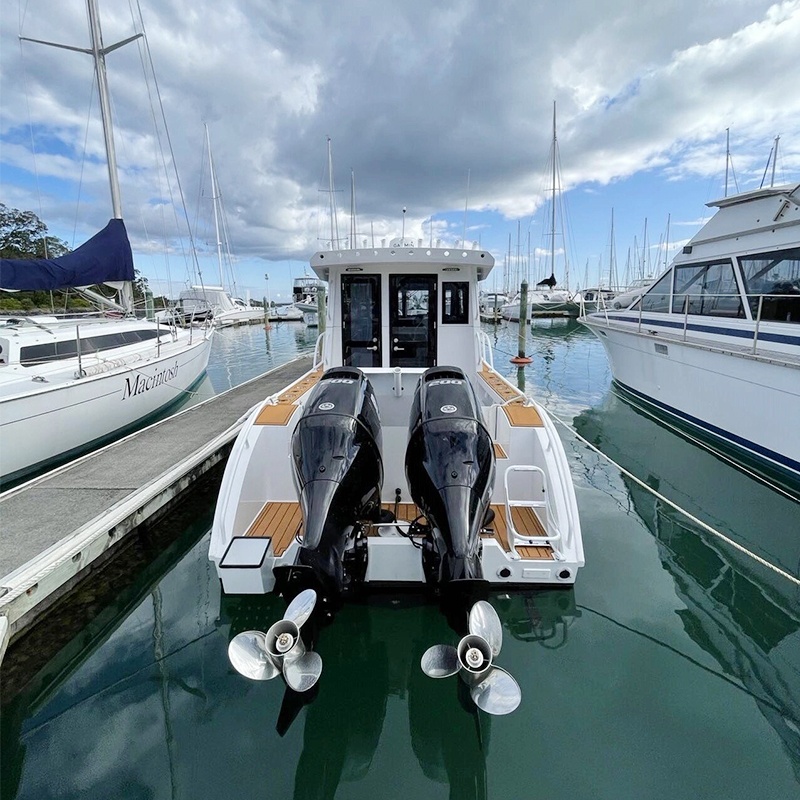 9m comfortabele lifestyle jachten luxe aluminium boot voor vissen en recreatie