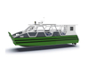 12m Marine Aluminum Catamaran Passenger Boat With 40 Luxury Seats