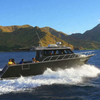 Luksuzna jahta z izvenkrmnim motorjem, aluminijast ribiški čoln s sredinsko kabino za družinsko uporabo 36ft in 11m