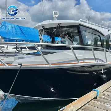 7.5m Luxury Aluminum Cabin Fishing Boat