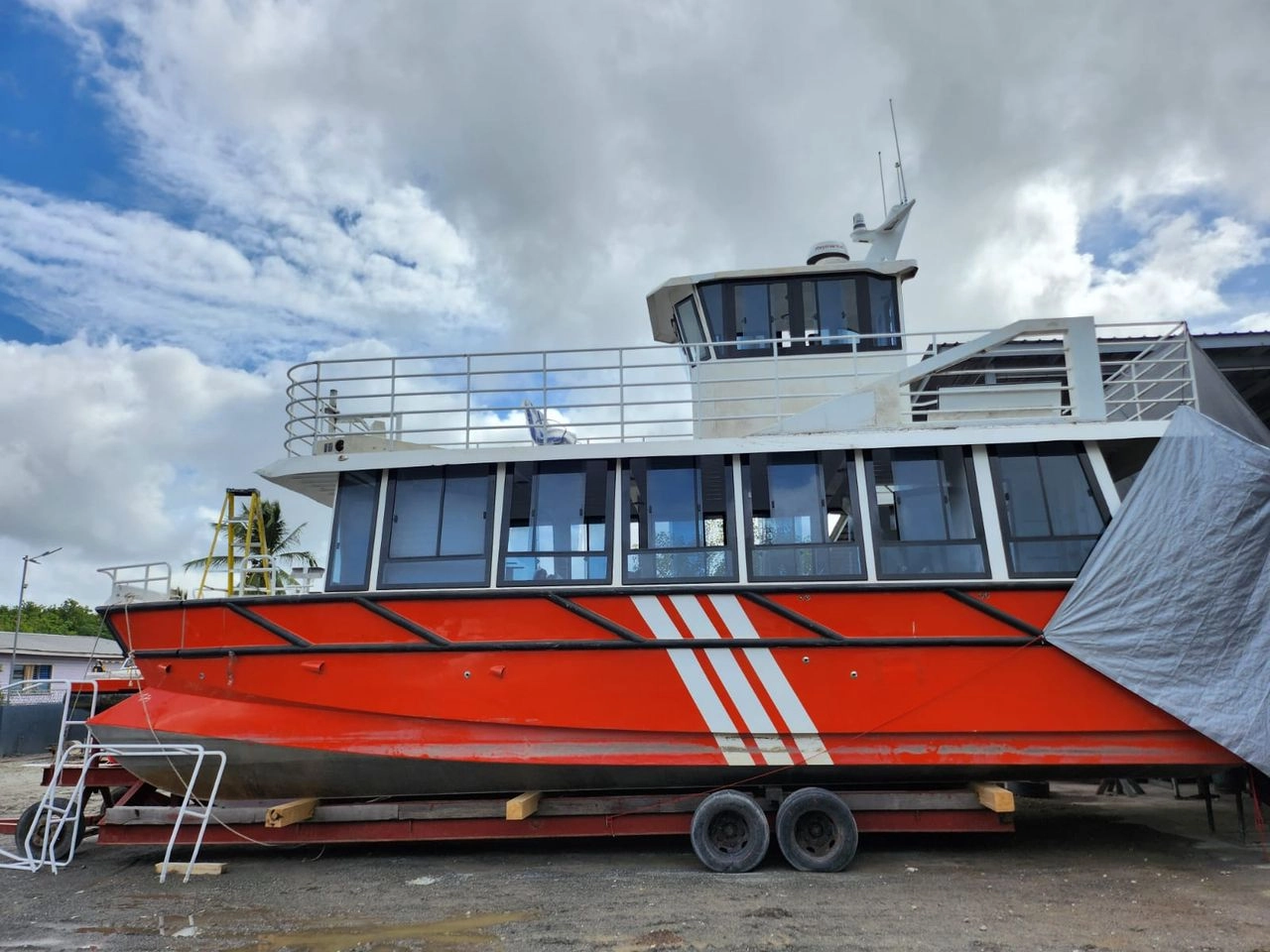 11.6m Passenger Boat Commercial Vessel Aluminum Catamaran Boat