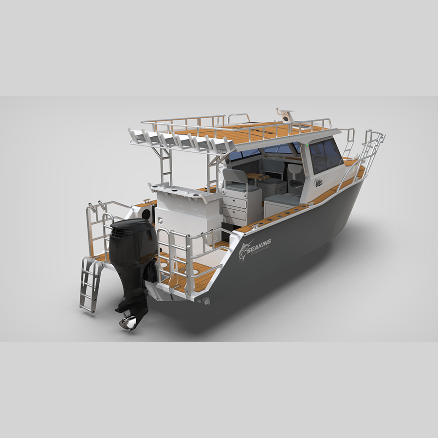 BOSS770MAX 8m Aluminum Fishing Boat