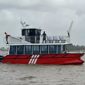 11.6m Passasiersboot Kommersi&euml;le Vaartuig Aluminium Katamaran Boot