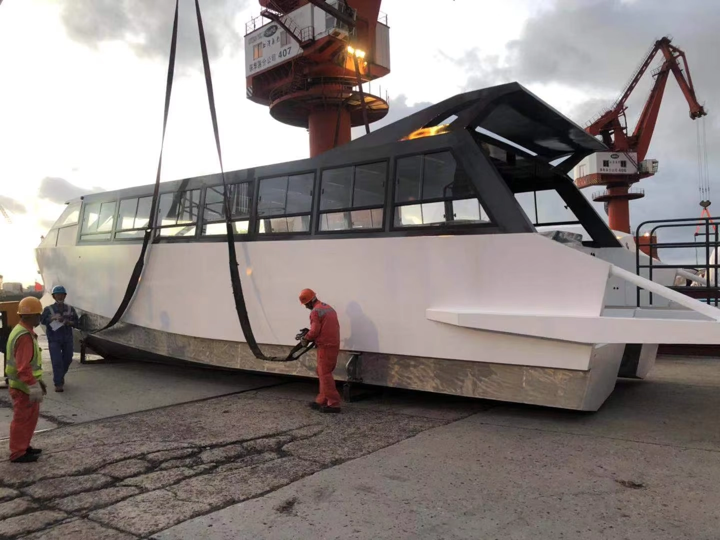 16.6M Catamaran Hull Passenger Boat