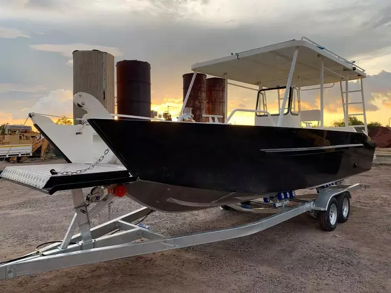 7.9m Small Aluminum Cargo Barges Landing Craft Boat