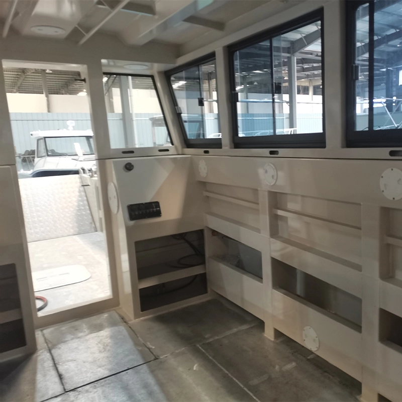 9m Aluminum Barge Landing Craft Work Boat for Car Transport