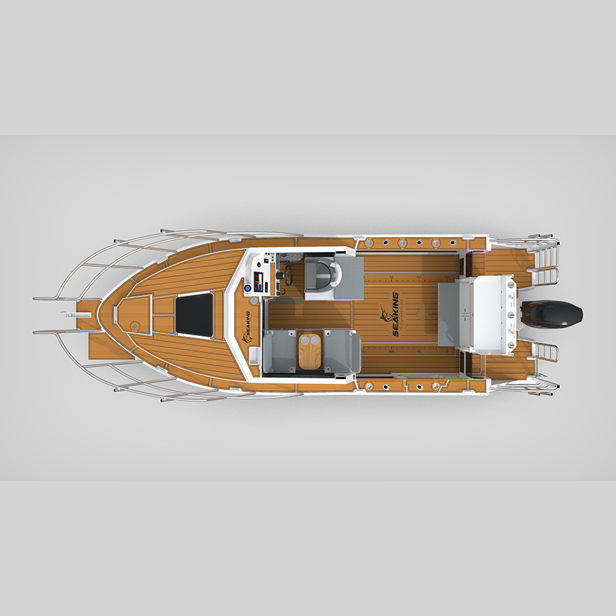 BOSS770MAX 8m Aluminum Fishing Boat