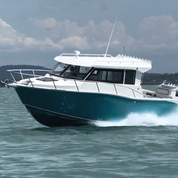 9.6m Luxury Aluminum Fishing Boat
