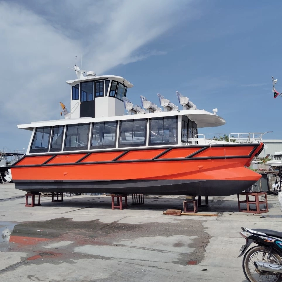 11.6m Passenger Boat Commercial Vessel Aluminum Catamaran Boat